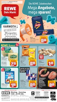 Aktueller REWE Prospekt "Dein Markt" Seite 1 von 31 Seiten