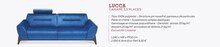 Lucca canapé 3,5 places - Crozatier à Ivry-sur-Seine Lucca canapé 3,5 places en promo chez Crozatier Ivry-sur-Seine à 2 590,00 €