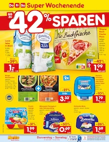 Pizza im Netto Marken-Discount Prospekt "Aktuelle Angebote" mit 70 Seiten (Würzburg)