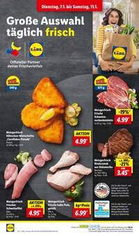 Fleisch im Lidl Prospekt "LIDL LOHNT SICH" mit 58 Seiten (Heilbronn)