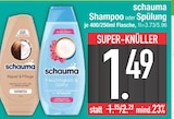 Repair & Pflege Shampoo im EDEKA Prospekt Repair & Pflege Shampoo von schauma im aktuellen EDEKA Prospekt für 1,49 €