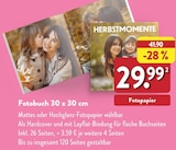 Fotobuch 30 x 30 cm für 29,99 € bei ALDI Nord im Angebot Fotobuch 30 x 30 cm im aktuellen ALDI Nord Prospekt