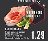 E center Essen - Lachssteaks Angebot im Prospekt Lachssteaks bei E center im Essen Prospekt für 1,29 €