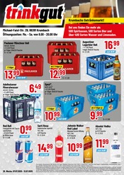 Aktueller Trinkgut Getränkemarkt Prospekt in Ziemetshausen und Umgebung, "Krumbachs Getränkemarkt!" mit 4 Seiten, 07.07.2025 - 12.07.2025