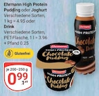 Aktuelles High Protein Pudding Angebot bei GLOBUS in Landau (Pfalz) ab 0,99 €