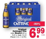 Pils im Angebot bei E center in Mainz Pils Angebote von Oettinger bei E center Mainz für 6,99 €
