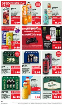 Energydrink im aktuellen Kaufland Prospekt (Jena) Energydrink im Kaufland Prospekt "Hier bin ich richtig" mit 65 Seiten (Jena)