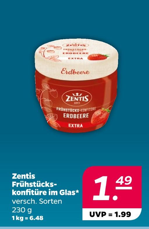 Frühstücks-Konfitüre im Glas