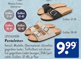 Pantoletten von UP2FASHION im aktuellen ALDI SÜD Prospekt für 9,99 €