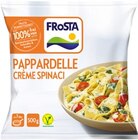 Hühnerfrikassee oder Pappardelle Creme Spinaci im Angebot bei REWE in Augsburg Hühnerfrikassee oder Pappardelle Creme Spinaci Angebote von Frosta bei REWE Augsburg für 2,99 €