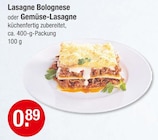 Lasagne Bolognese im V-Markt Prospekt Lasagne Bolognese von im aktuellen V-Markt Prospekt für 0,89 €