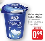 Joghurt Natur im Angebot bei E center in Pirmasens Joghurt Natur Angebote von Weihenstephan bei E center Pirmasens für 0,99 €