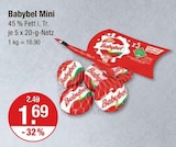 Babybel Mini im V-Markt Prospekt Babybel Mini von Babybel im aktuellen V-Markt Prospekt für 1,69 €