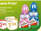 Überraschung Funny Hase Mädchen Angebote von Kinder bei GLOBUS Bochum für 1,99 €