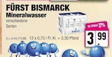 Mineralwasser von Fürst Bismarck im aktuellen EDEKA Prospekt