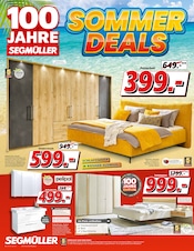 Bett im Segmüller Prospekt in Dreieich Aktueller Segmüller Prospekt mit Bett, "SEGMÜLLER Super Sommer", Seite 4