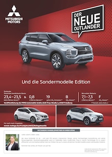 Aktueller Mitsubishi Prospekt "Mitsubishi Angebote" Seite 1 von 8 Seiten