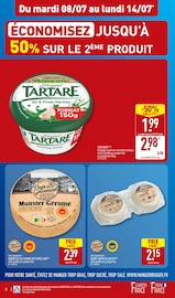 Promos Fromage Ail Et Fines Herbes dans le catalogue "NOS ARRIVAGES DE L'ÉTE JUSQU'À -60% SUR LE 2ÈME" de Aldi à la page 8 Promos Fromage Ail Et Fines Herbes dans le catalogue "NOS ARRIVAGES DE L'ÉTE JUSQU'À -60% SUR LE 2ÈME" de Aldi à la page 8