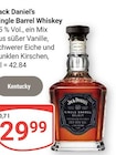 Single Barrel Whiskey Angebote von Jack Daniel's bei GLOBUS Bad Homburg für 29,99 €