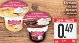 Grand Dessert Vanille im EDEKA Prospekt Grand Dessert Vanille von Ehrmann im aktuellen EDEKA Prospekt für 0,49 €
