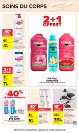 Promos Massage dans le catalogue "TOUTES EN BEAUTÉ" de Carrefour Massage en promo dans le catalogue Carrefour à la page 45