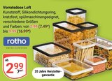 Vorratsdose Loft im Angebot bei GLOBUS in Erfurt Vorratsdose Loft Angebote von Rotho bei GLOBUS Erfurt für 2,99 €