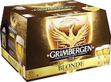 Bière Blonde 6,7% vol. - GRIMBERGEN en promo chez Géant Casino Antony à 10,30 €
