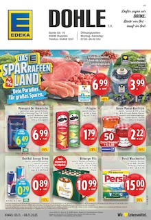 Aktueller EDEKA Hopsten Prospekt EDEKA Prospekt Hopsten "Aktuelle Angebote" mit 24 Seiten