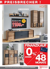 Aktueller Möbelzentrum Pforzheim Prospekt mit Schrank, "WOHNEN IN SEINER SCHÖNSTEN FORM", Seite 3