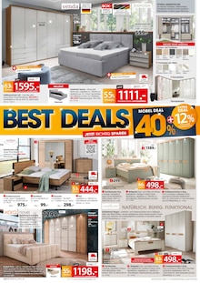 Kleiderschrank im aktuellen Zurbrüggen Prospekt (Bremen) Kleiderschrank im Zurbrüggen Prospekt "BEST DEALS" mit 20 Seiten (Bremen)