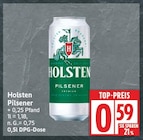 Pilsener von Holsten für 0,59 € bei EDEKA im Angebot Pilsener von Holsten im aktuellen EDEKA Prospekt