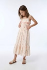 Robe longue à bretelles brodée en coton en promo chez Monoprix Margaret Robe longue à bretelles brodée en coton dans le catalogue Monoprix Margaret