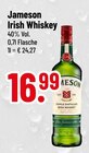 Irish Whiskey Angebote von Jameson bei Trinkgut Regensburg für 16,99 €