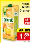 Milde Orange im Angebot bei Zimmermann in Celle Milde Orange Angebote von hohes C bei Zimmermann Celle für 1,59 €