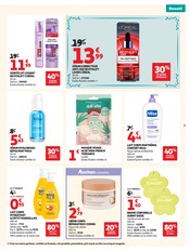 Promos Lait dans le catalogue "BEAUTÉ" de Auchan Hypermarché Lait en promo dans le catalogue Auchan Hypermarché à la page 3