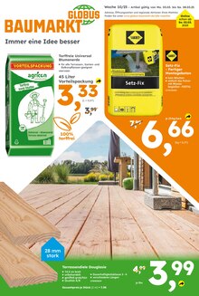 Prospectus Globus-Baumarkt à Merten, "GLOBUS BAUMARKT Immer eine Idee besser", 24 pages de promos valables du 03/03/2025 au 08/03/2025