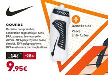 Sport 2000 Arles - Gourde Promo Gourde dans le catalogue Sport 2000 "Notre anniversaire & vos bonnes affaires, ça matche !" à Arles