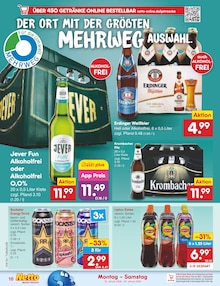 Erdinger im Netto Marken-Discount Prospekt "Aktuelle Angebote" mit 60 Seiten (Freiburg (Breisgau))