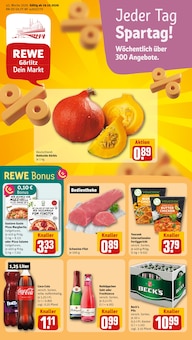 REWE Görlitz Prospekt der aktuellen Woche, gültig von 19.10.2026 bis 24.10.2026 Aktueller REWE Görlitz Prospekt "Dein Markt" mit 28 Seiten