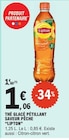 Thé glacé pétillant saveur pêche - LIPTON en promo chez E.Leclerc Thé glacé pétillant saveur pêche - LIPTON dans le catalogue E.Leclerc