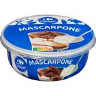 Mascarpone - CARREFOUR CLASSIC' en promo chez Carrefour Mascarpone - CARREFOUR CLASSIC' dans le catalogue Carrefour