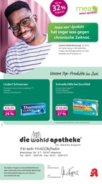 Aktueller mea - meine apotheke Apotheken Prospekt für Altenholz: Unsere Juni-Angebote mit 4} Seiten, 01.06.2025 - 30.06.2025