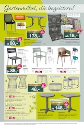 Gartentisch im Möbel Inhofer Prospekt "IHR WOHLFÜHLORT UNTER FREIEM HIMMEL" auf Seite 8