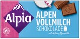Alpen-Vollmilch Schokolade Angebote von Alpia bei REWE Laatzen für 0,99 €