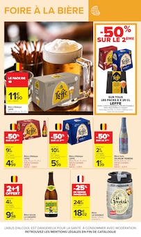 Promotion Leffe dans le prospectus Carrefour, valable du 14/04/2026 au 27/04/2026 Promo Leffe dans le catalogue Carrefour du moment à la page 10