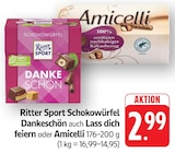 Schokowürfel Dankeschön Angebote von Ritter Sport bei EDEKA Singen für 2,99 €