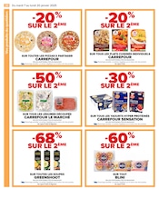 Pizza Angebote im Prospekt "NOUVELLE ANNÉE MEILLEURE PROMO" von Carrefour auf Seite 22