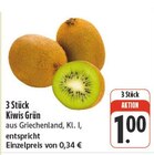 Kiwis Grün Angebote bei nah und gut Würzburg für 1,00 €