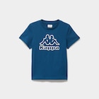 La Halle Cogolin - Promo T-shirt manches courtes coton Kappa bleu garçon Promo T-shirt manches courtes coton Kappa bleu garçon à 11,99 € dans le catalogue La Halle à Cogolin