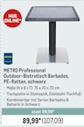 Outdoor-Bistrotisch Barbados von METRO Professional im aktuellen METRO Prospekt für 107,09 €